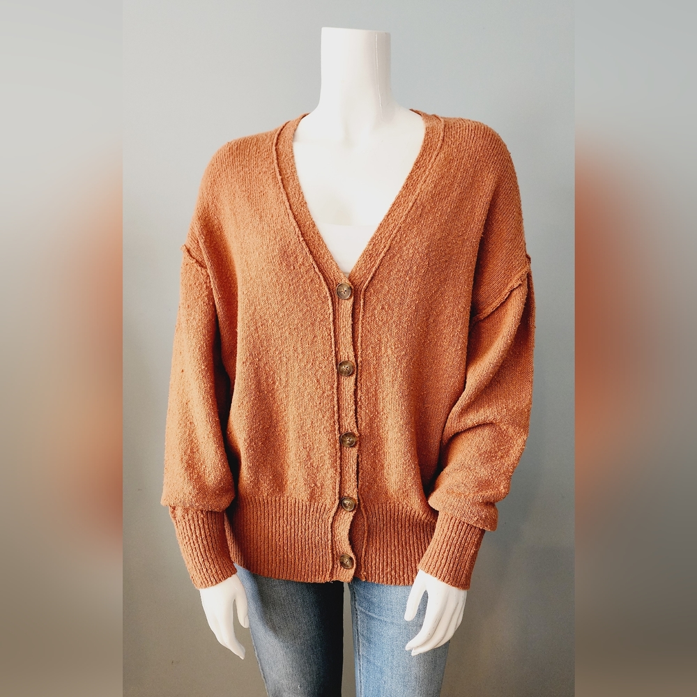 [X & 1X] NWT DEX Rust Cardigan